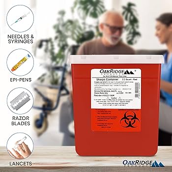 Amazon.com: Oakridge Products Transparent Sharps Container